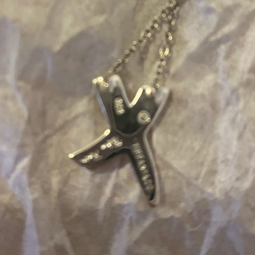 ⭐️HP⭐️Tiffany & Co. Paloma Picasso sterling silver X necklace - Picture 2 of 2